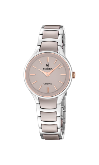 Armbanduhr Festina Dame Ceramic in Stahl F20752/2 - F20752/2